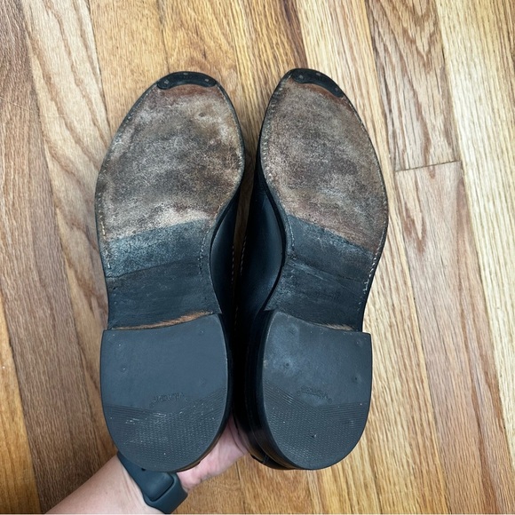 Allen Edmonds Pembrooke Black Leather Penny Loafers Men’s Size 9D - Picture 13 of 14